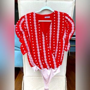 Lida Kate bodysuit size medium. Basically new